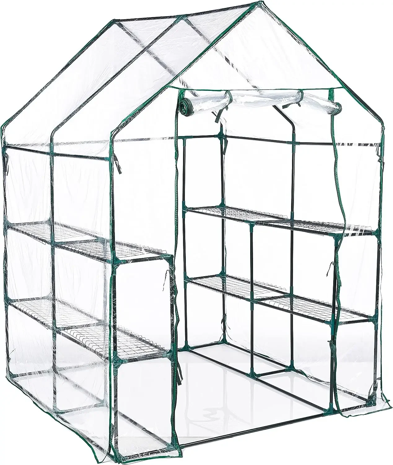 Gardening Tools And Uses - A Greenhouse - Walk in Greenhouse