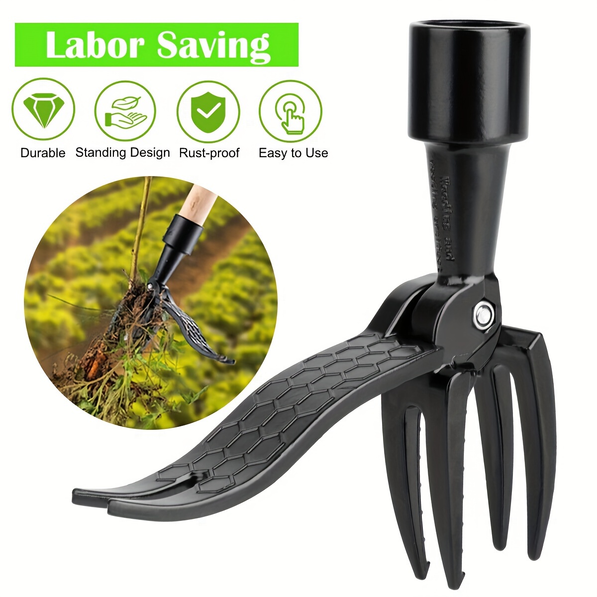 Gardening Tools To Remove Grass - Stand Up Weed Puller Claw Tool
