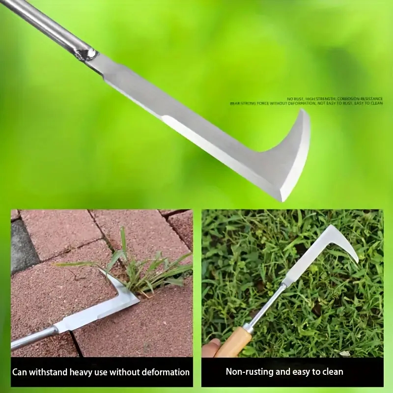 Gardening Tools Spade - Heavy-Duty Carbon Steel Hand Shovel With