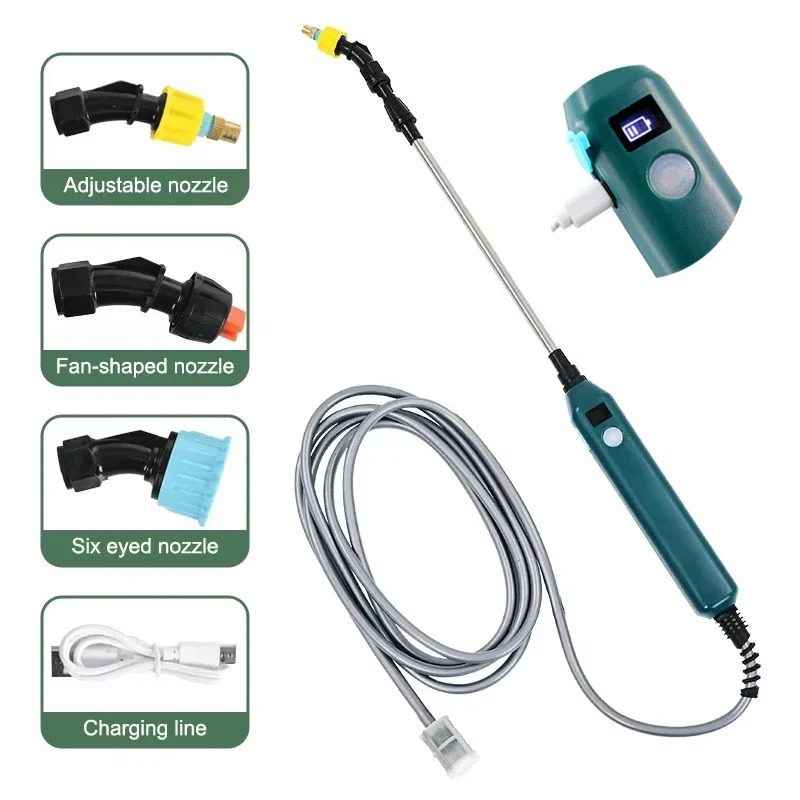 Gardening Tools Lowes - Portable 2400mAh High Pressure Electric Garden