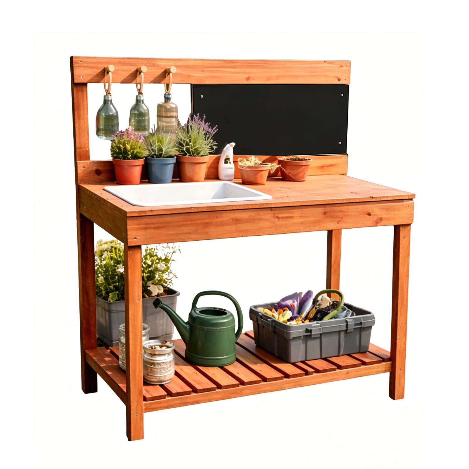 Gardening Tools Wooden - Wooden Potting Benches For Children Outdoor