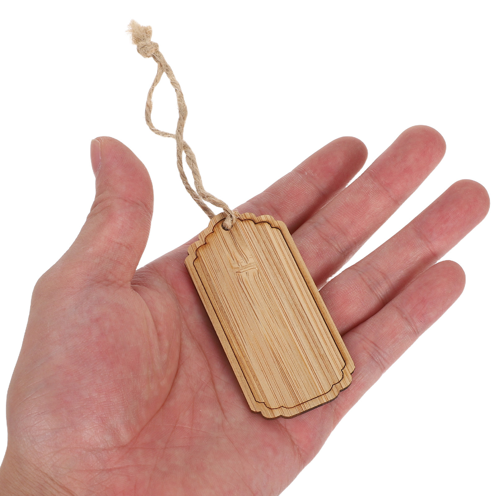 Plant Label Tags - 20Pcs Bamboo Plant Markers Hanging Tags