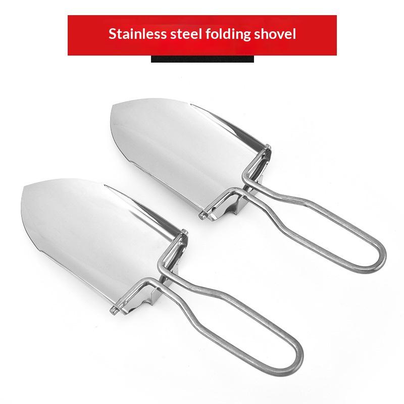 Gardening Tools Spade - 1/2pcs Stainless Steel Folding Shovel –