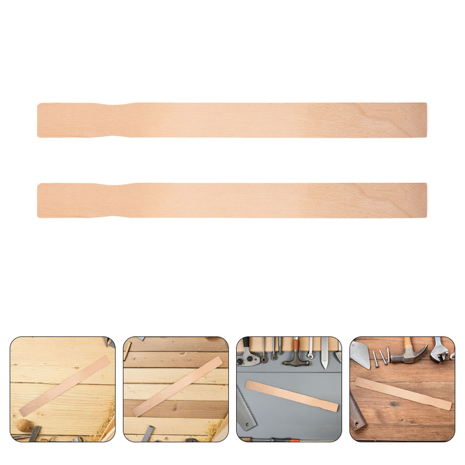 Gardening Tools Wooden - 15Pcs Paint Stir Sticks Polished Wood