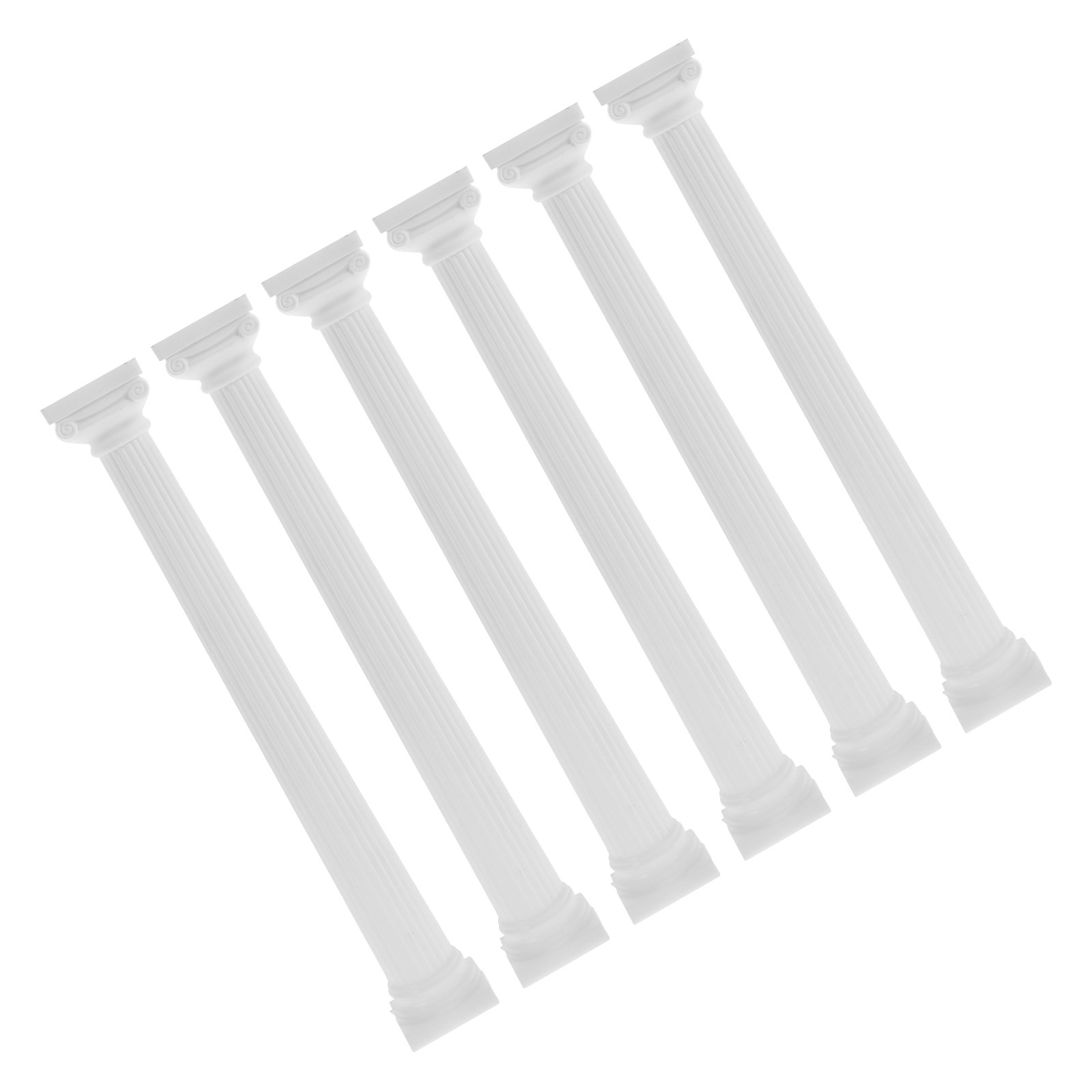 Gardening Tools Photo - 6Pcs Roman Pillar Decoration Plastic Mini