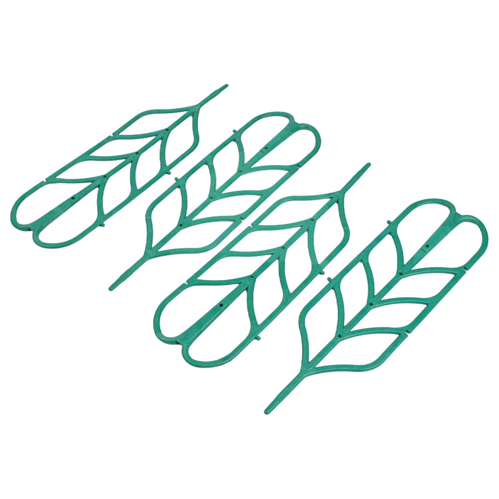Gardening Tools And Uses - Green Plastic Plant Support Brackets 8pcs