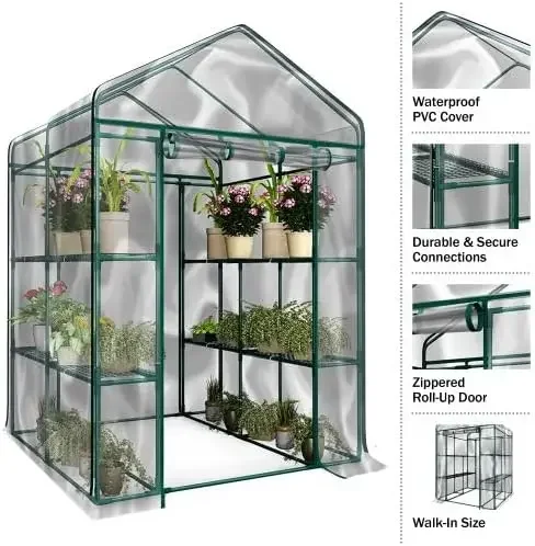 A Greenhouse - Walk in Greenho - огляд і ціна Gardening Tools And Uses