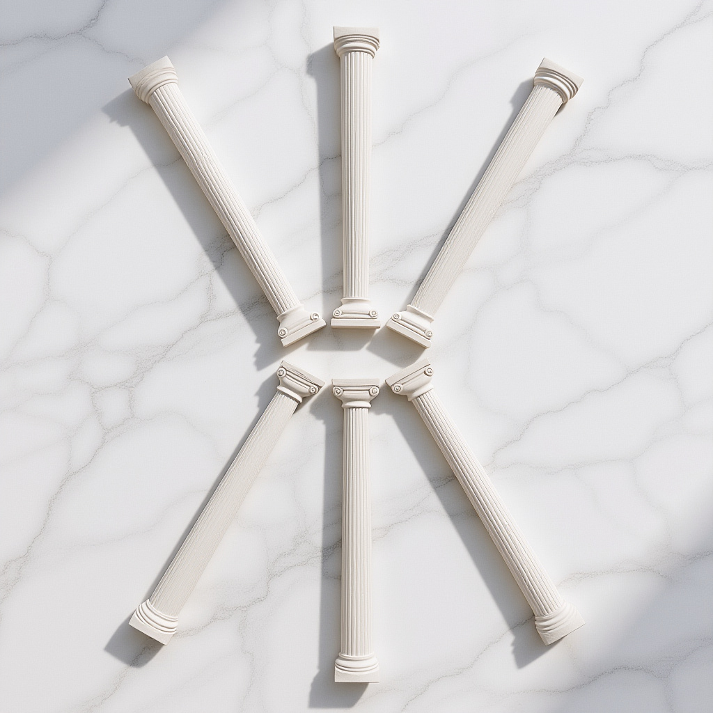 Mini Greek Pillar Set 6 Pcs fo - огляд і ціна Gardening Tools Photo