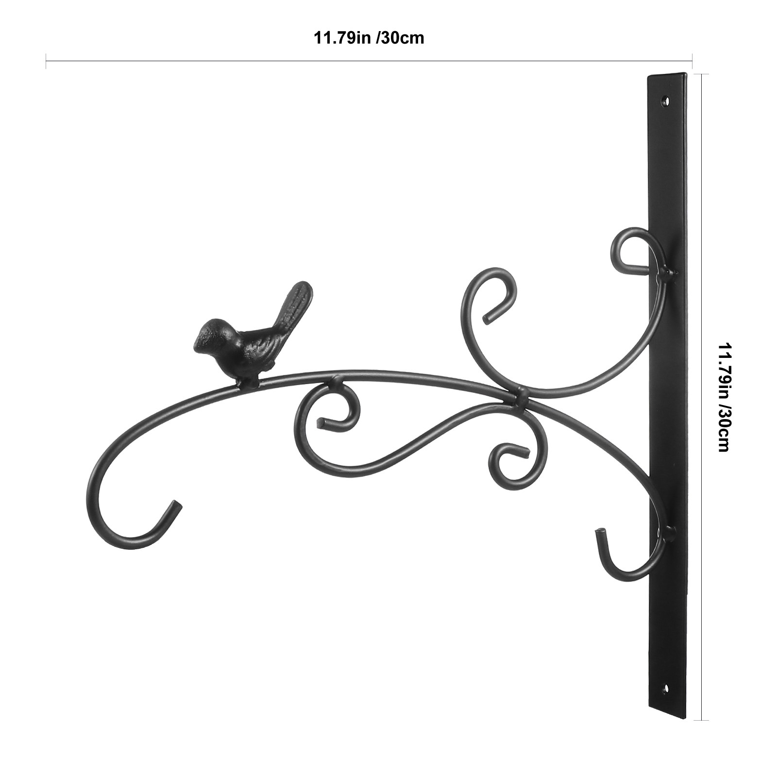 Rustic Iron Wall Hook for Hang - огляд і ціна Hanging Planter Basket