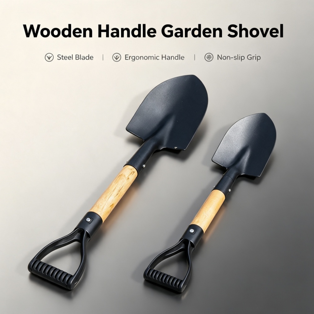 Natural Wood Handle Anti-Corro - огляд і ціна Gardening Tools Wooden