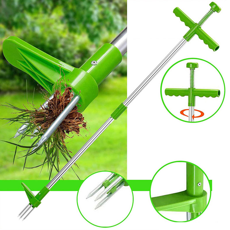 Portable Long Handle Weed Remo - огляд і ціна Gardening Tools To Remove Grass