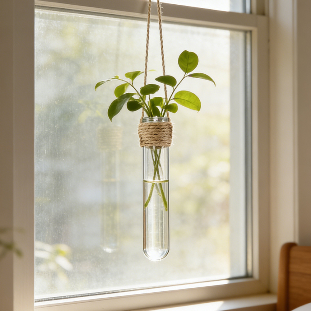 Hydroponic Flower Vase Wall-Mo - огляд і ціна Hanging Planter Basket