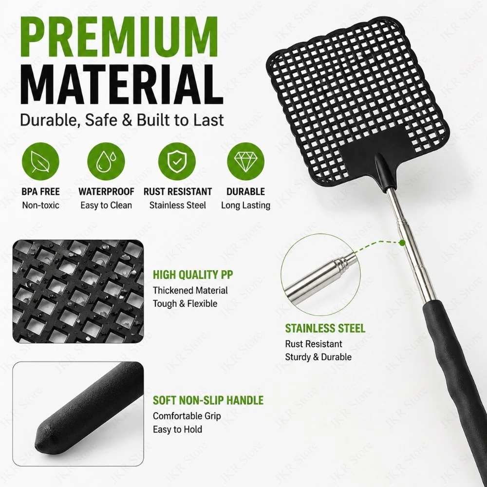 Black Fly Swatter 1/2/5 Pack S - огляд і ціна Gardening Tools And Uses