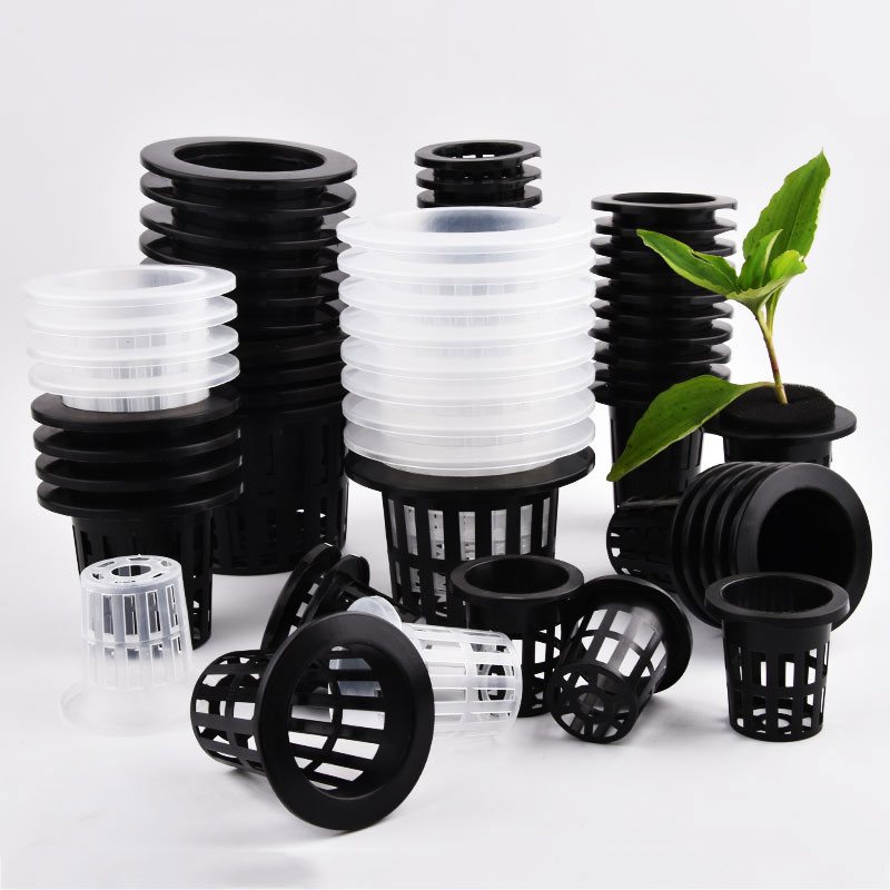 50Pcs Black White Soilless Mes - огляд і ціна Hanging Planter Basket