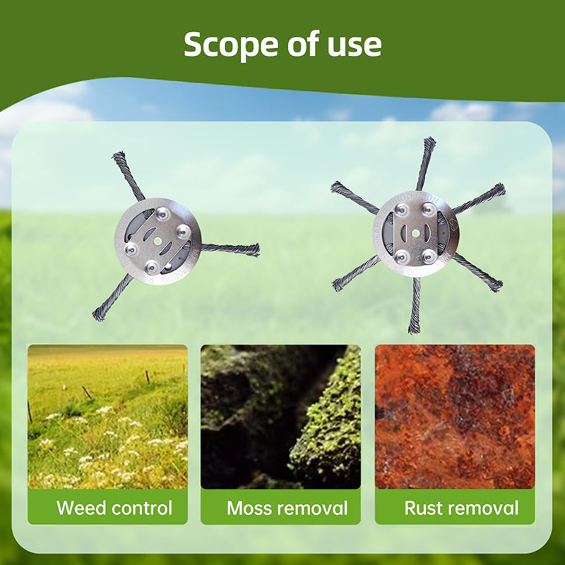 Steel Wire Grass Trimmer Head, - огляд і ціна Gardening Tools To Remove Grass