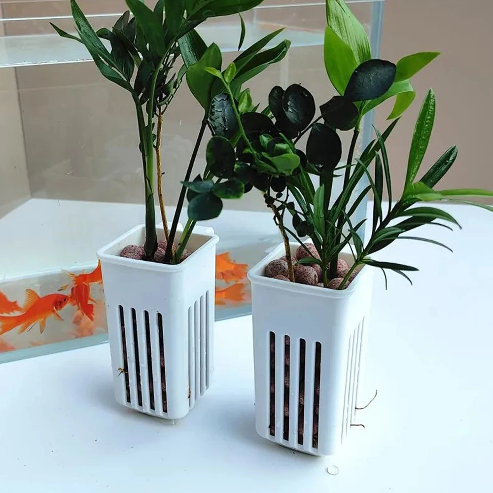 1 PC Aquarium Hydroponic Plant - огляд і ціна Hanging Planter Basket