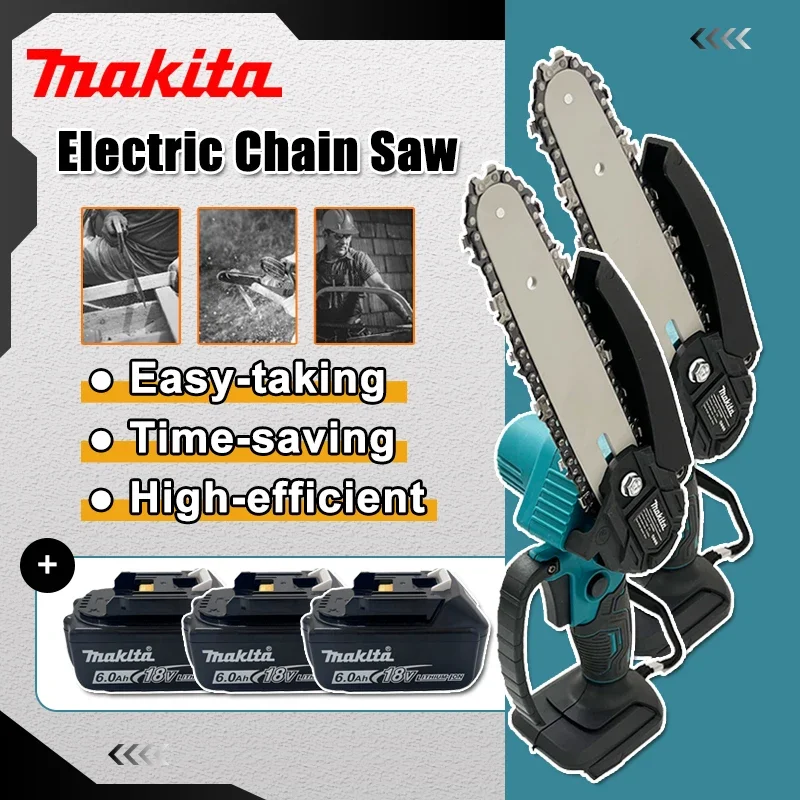 Makita 6 Inch Chain Saw Electr - огляд і ціна Gardening Tools Wooden