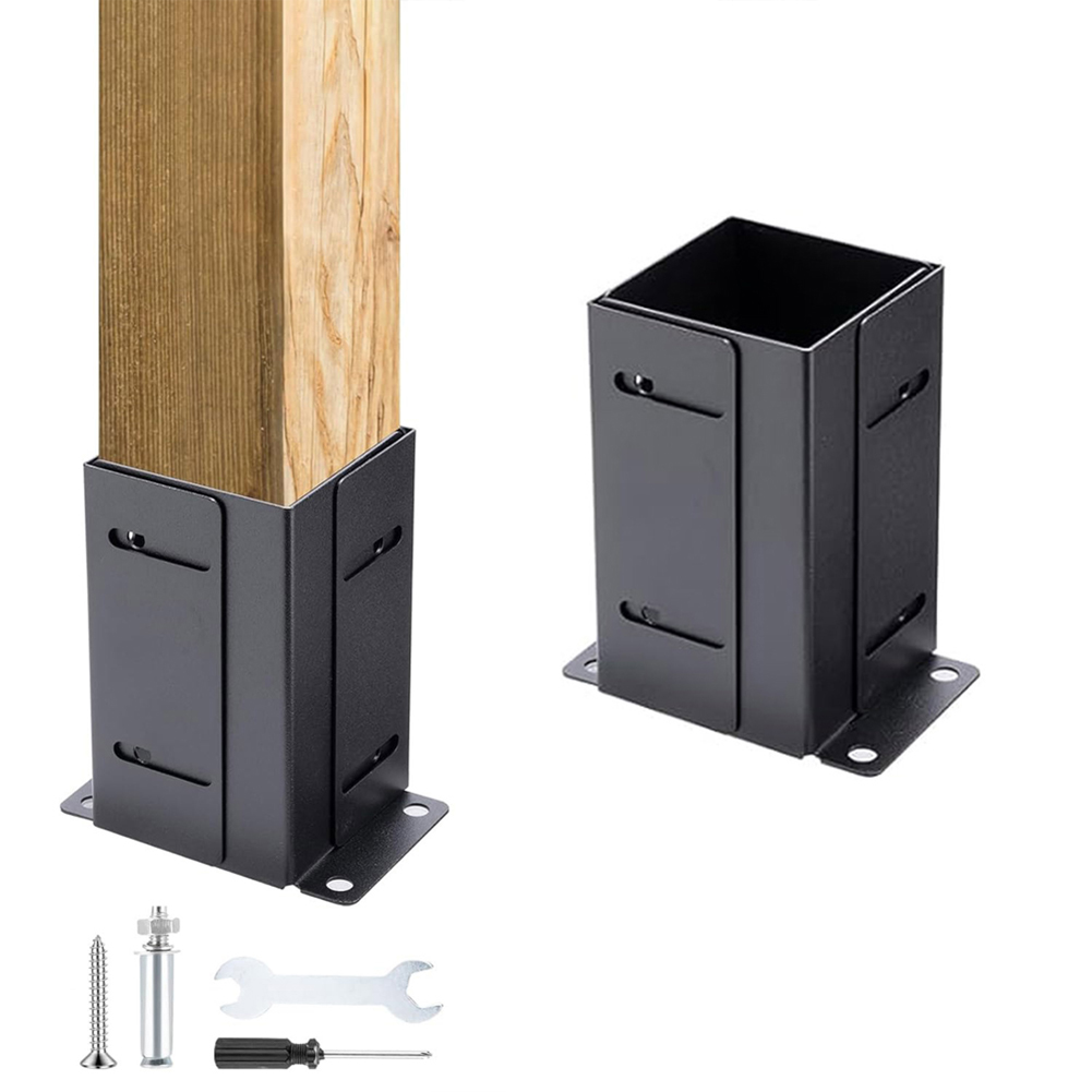Post Base Kit Adjustable Post  - огляд і ціна Gardening Tools Wooden