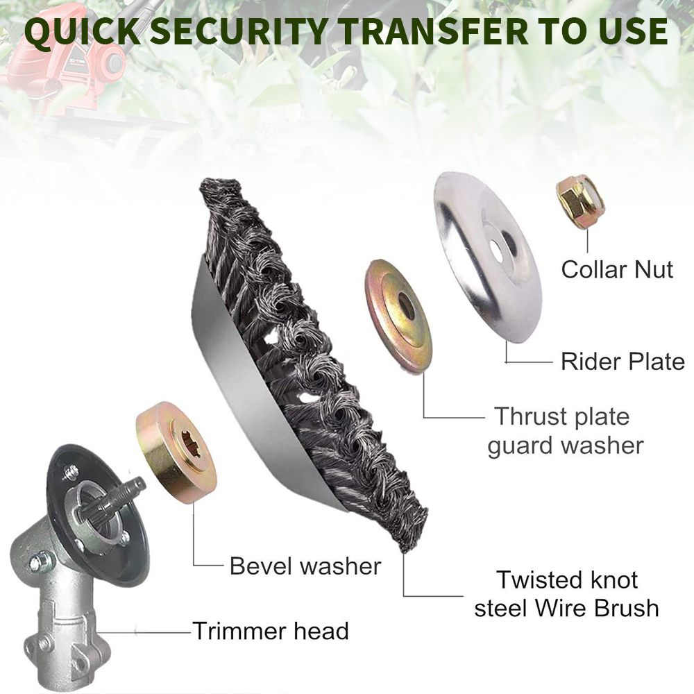 6/8 Inch Grass Trimmer Head De - огляд і ціна Gardening Tools To Remove Grass