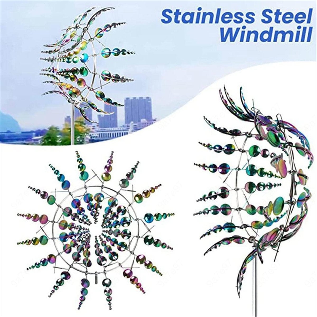 KSOL Magical Metal Wind Spinne - огляд і ціна Gardening Hand Tools B&Q