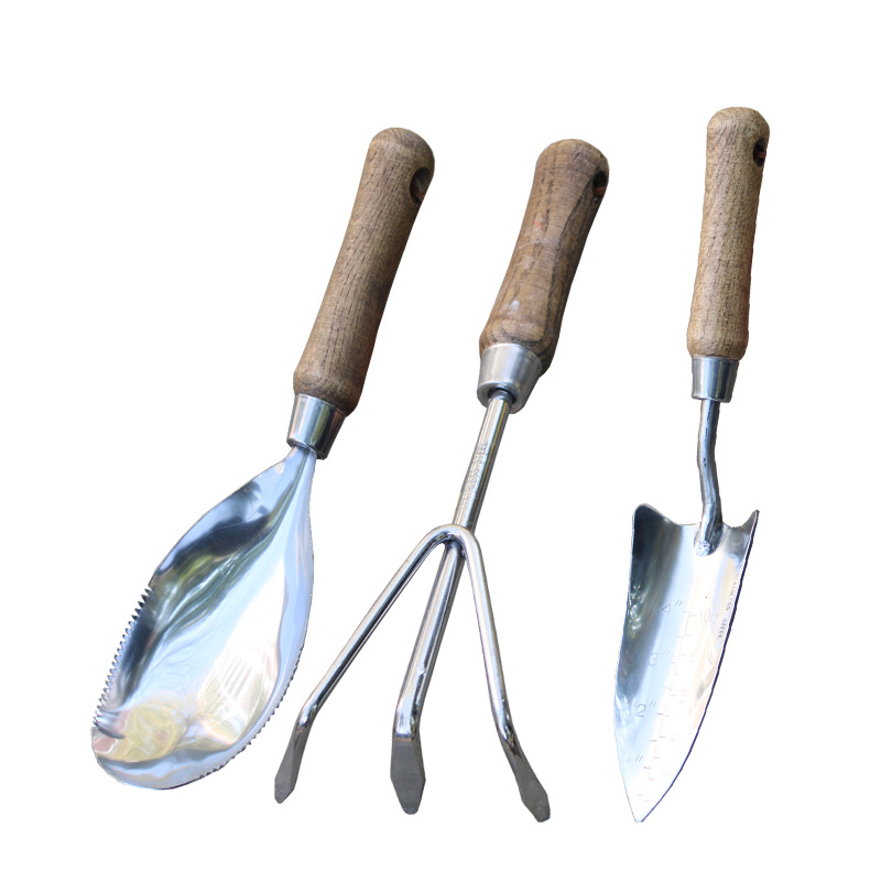 8-Piece Stainless Steel Garden - огляд і ціна Gardening Tools Wooden