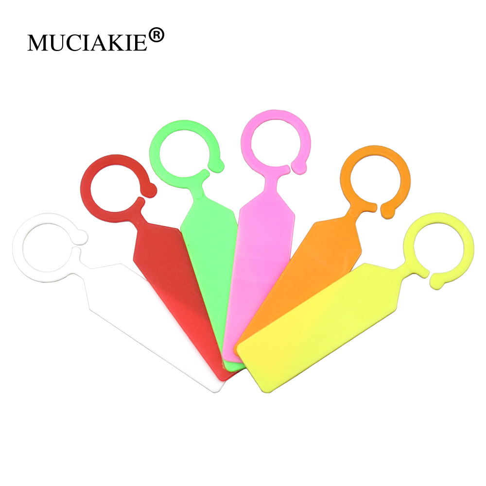 MUCIAKIE 50PCS Ring Plastic Ha - огляд і ціна Plant Label Tags