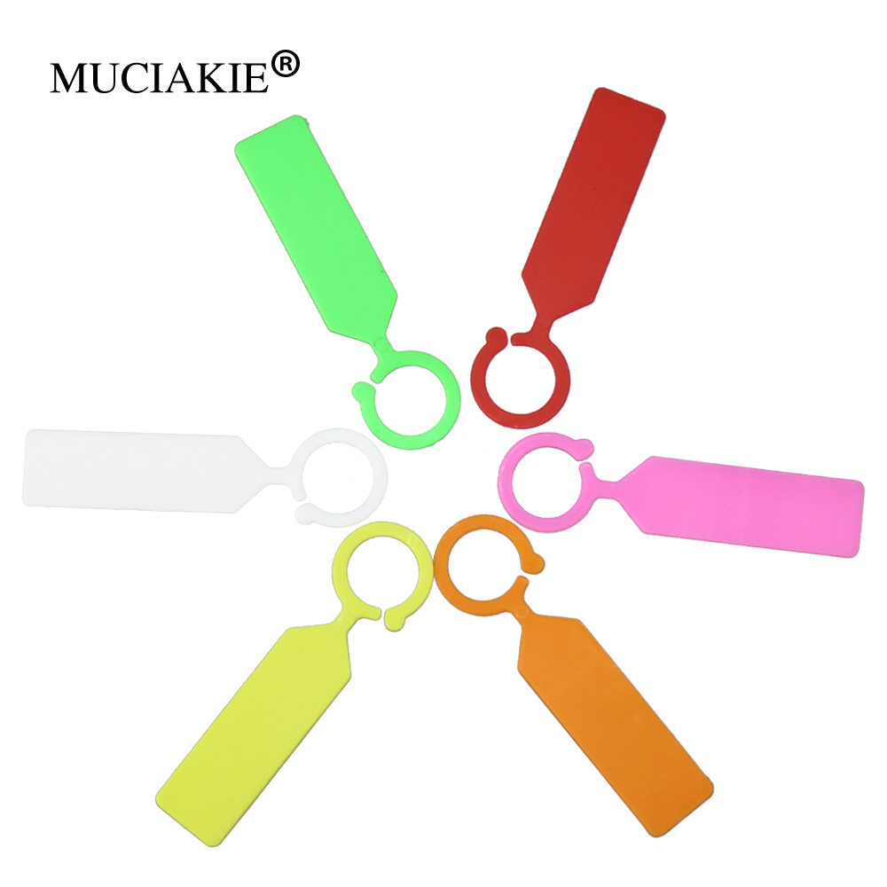 MUCIAKIE 50PCS Ring Plastic Ha - огляд і ціна Plant Label Tags