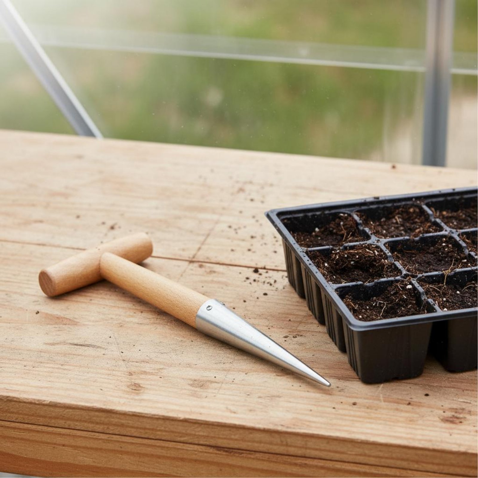 Soil Hole Puncher Easy to Use  - огляд і ціна Gardening Tools And Uses