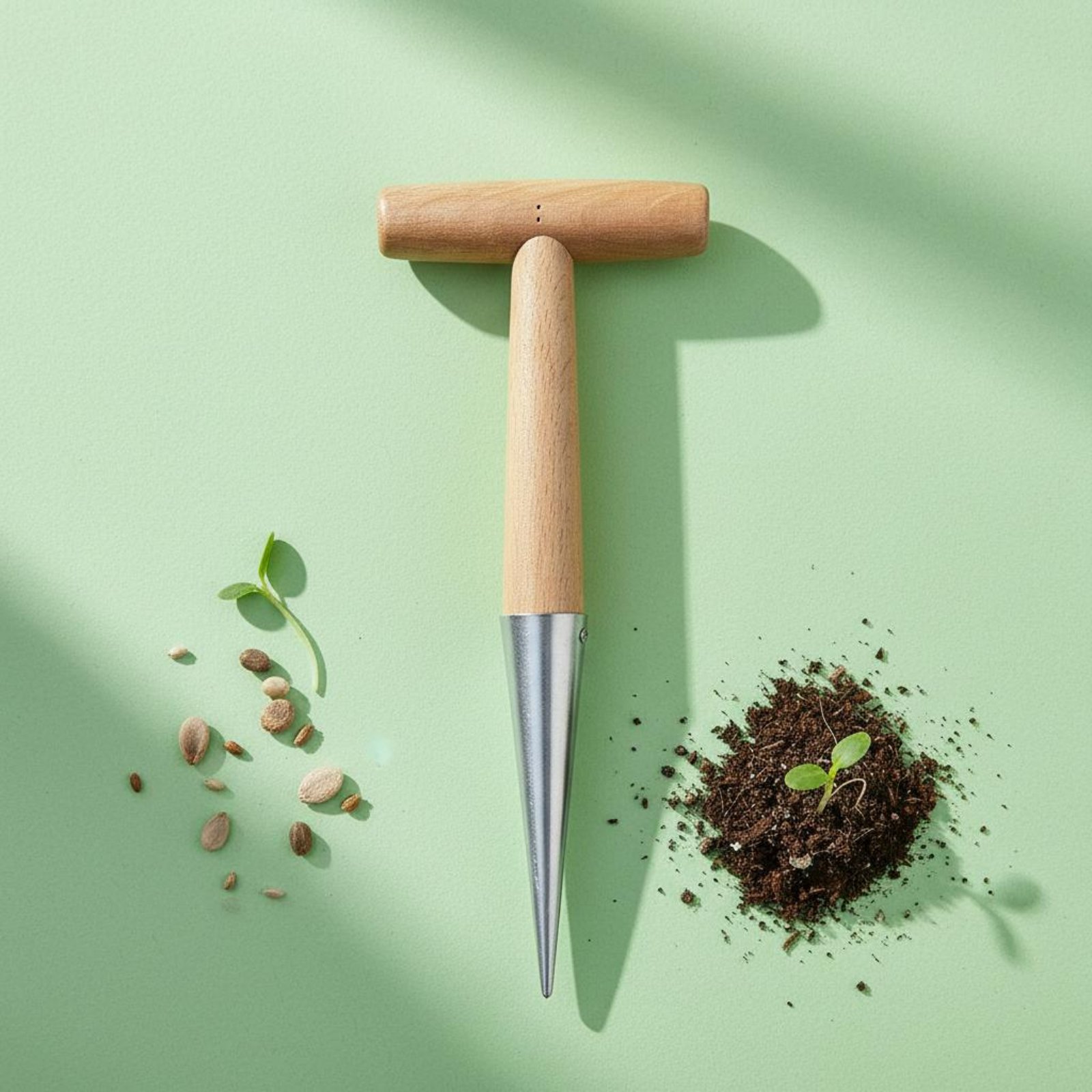 Soil Hole Puncher Easy to Use  - огляд і ціна Gardening Tools And Uses