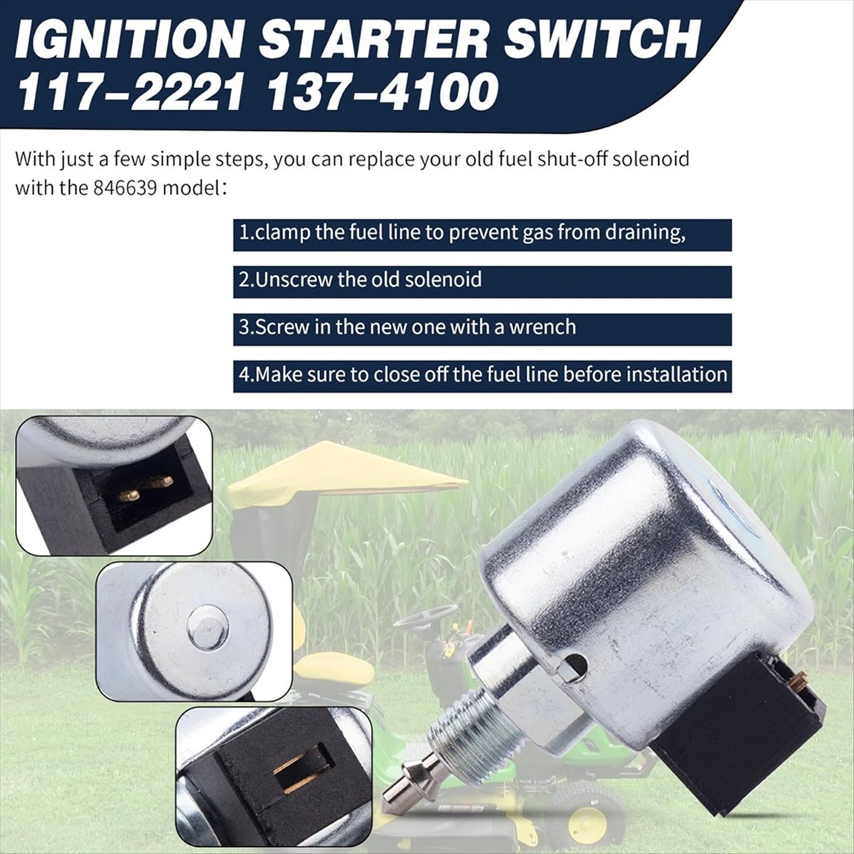 AT16 846639 Shut-Off Solenoid  - огляд і ціна Gardening Hand Tools B&Q